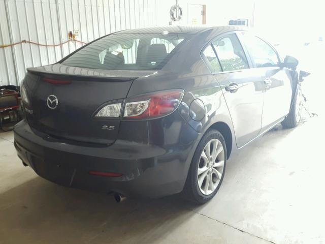 JM1BL1S61A1273063 - 2010 MAZDA 3 S GRAY photo 4