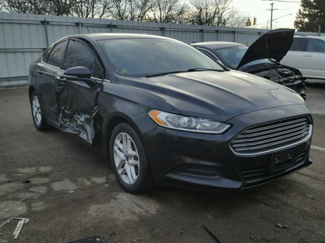 3FA6P0H76FR277211 - 2015 FORD FUSION SE BLACK photo 1