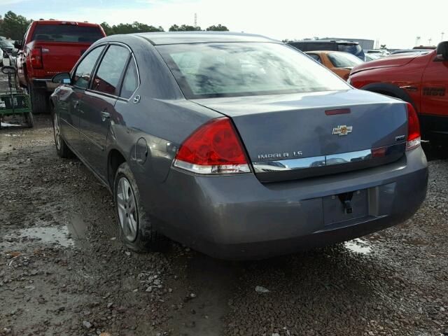 2G1WB58K379411389 - 2007 CHEVROLET IMPALA LS SILVER photo 3