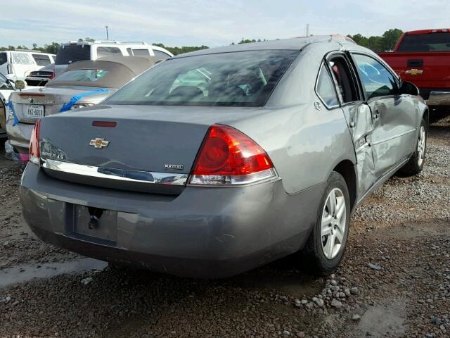 2G1WB58K379411389 - 2007 CHEVROLET IMPALA LS SILVER photo 4