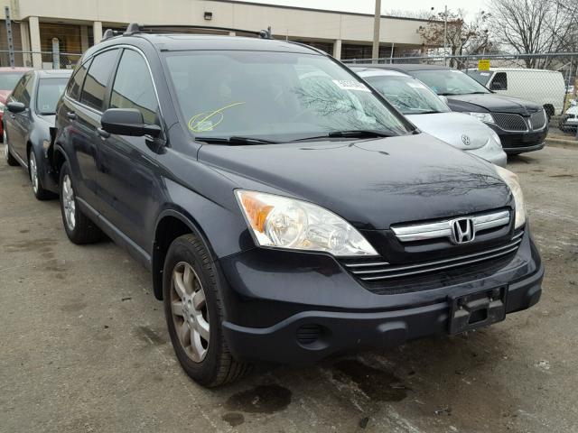 3CZRE48548G702856 - 2008 HONDA CR-V EX BLACK photo 1