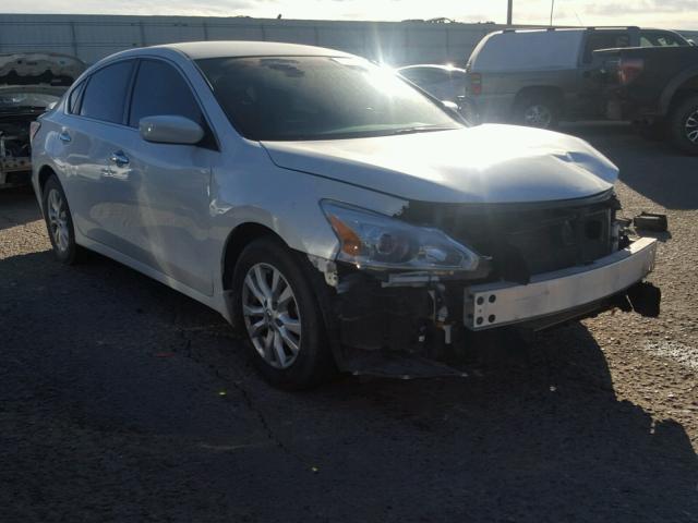 1N4AL3AP0EC275615 - 2014 NISSAN ALTIMA 2.5 WHITE photo 1