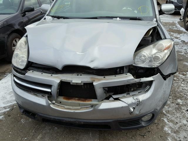 4S4WX82C464420904 - 2006 SUBARU B9 TRIBECA GRAY photo 9