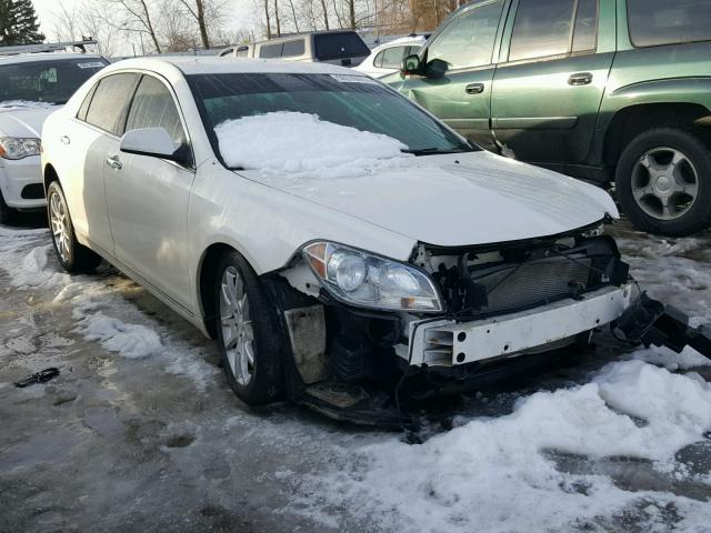 1G1ZE5E75AF268688 - 2010 CHEVROLET MALIBU LTZ WHITE photo 1