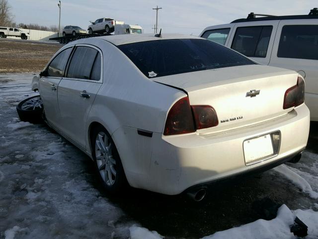 1G1ZE5E75AF268688 - 2010 CHEVROLET MALIBU LTZ 白色 照片 3