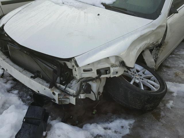 1G1ZE5E75AF268688 - 2010 CHEVROLET MALIBU LTZ 白色 照片 9