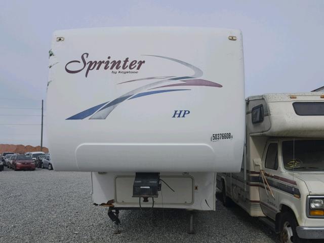 4YDF2922221204896 - 2002 KEYSTONE SPRINTER WHITE photo 7