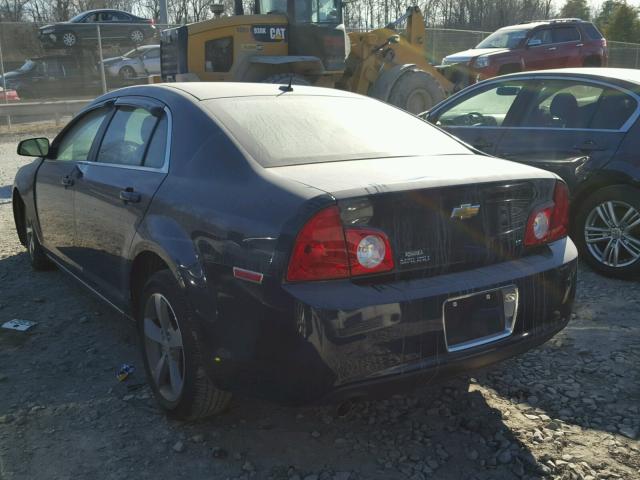 1G1ZJ57BX9F234416 - 2009 CHEVROLET MALIBU 2LT BLUE photo 3