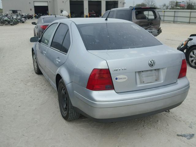 3VWRK69M33M186643 - 2003 VOLKSWAGEN JETTA GL SILVER photo 3