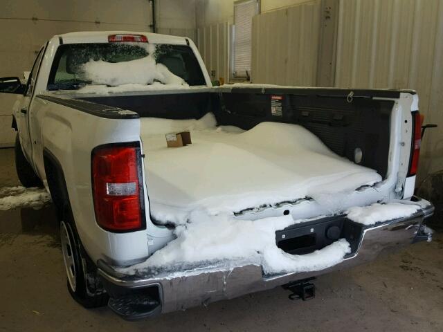 1GTN1LEC6GZ900091 - 2016 GMC SIERRA C15 WHITE photo 3