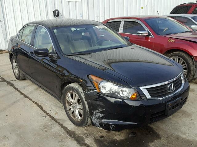 1HGCP26438A090928 - 2008 HONDA ACCORD LXP BLACK photo 1