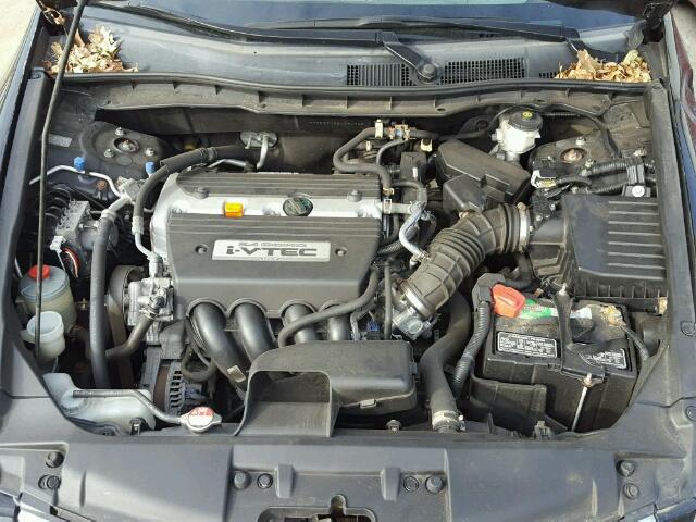 1HGCP26438A090928 - 2008 HONDA ACCORD LXP BLACK photo 7