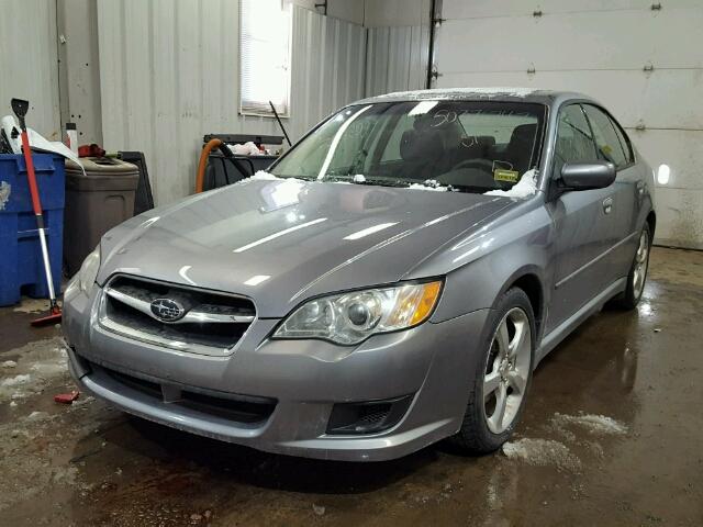 4S3BL616597230773 - 2009 SUBARU LEGACY 2.5 GRAY photo 2