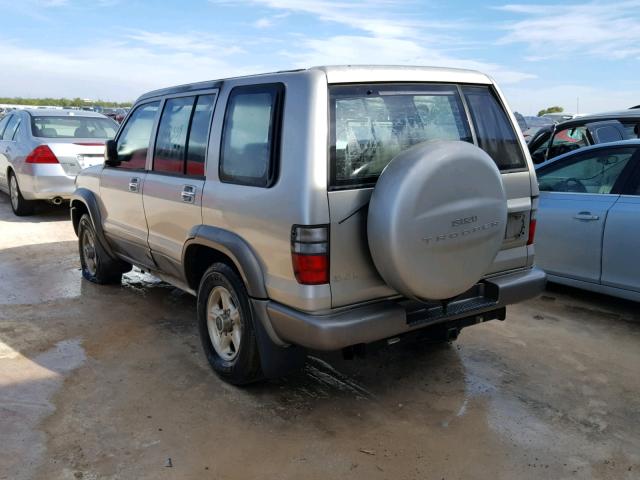 JACDS58X2Y7J14027 - 2000 ISUZU TROOPER S GRAY photo 3