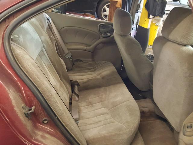 1G2NF52T3YM872271 - 2000 PONTIAC GRAND AM S Tünd qırmızı foto 6