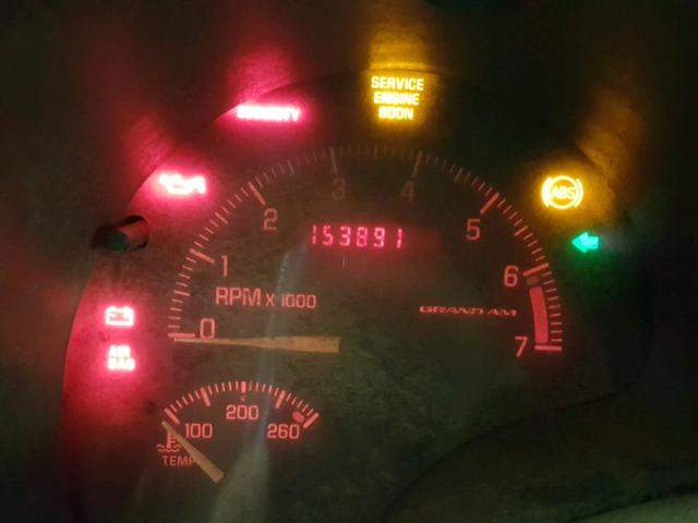 1G2NF52T3YM872271 - 2000 PONTIAC GRAND AM S Tünd qırmızı foto 8