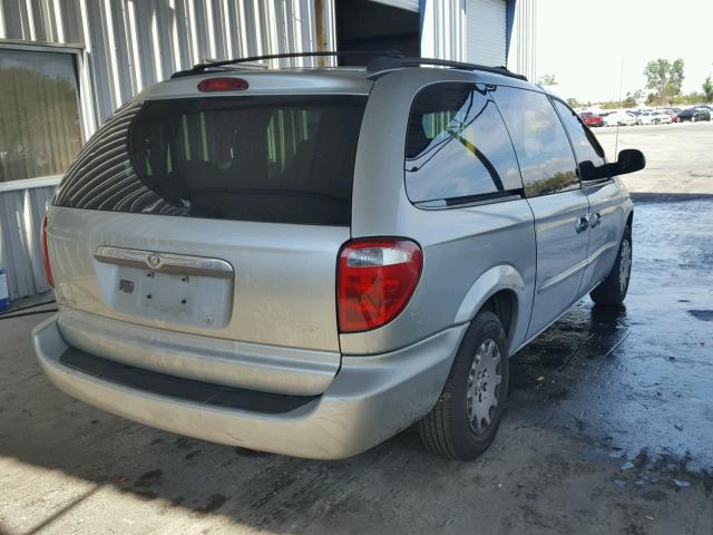 2C8GP44393R143771 - 2003 CHRYSLER TOWN & COU GRAY photo 4