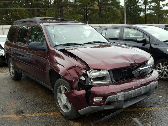 1GNES16S666120803 - 2006 CHEVROLET TRAILBLAZE BURGUNDY photo 1