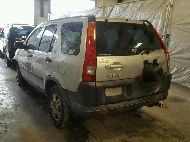 JHLRD78803C005378 - 2003 HONDA CR-V EX SILVER photo 3