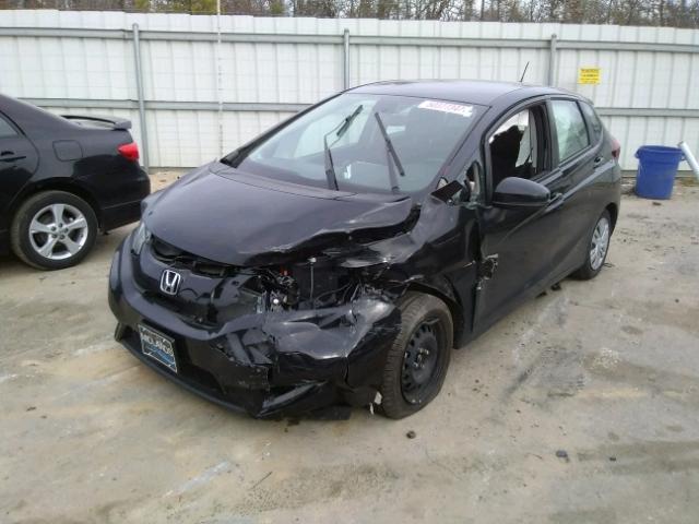 3HGGK5H56HM706227 - 2017 HONDA FIT LX BLACK photo 2