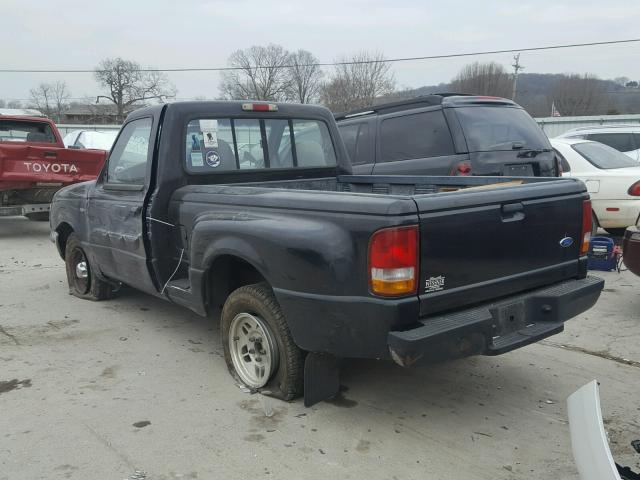 1FTCR10A5TPB13679 - 1996 FORD RANGER BLACK photo 3