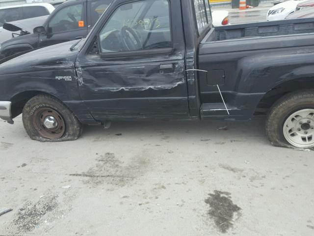 1FTCR10A5TPB13679 - 1996 FORD RANGER BLACK photo 9