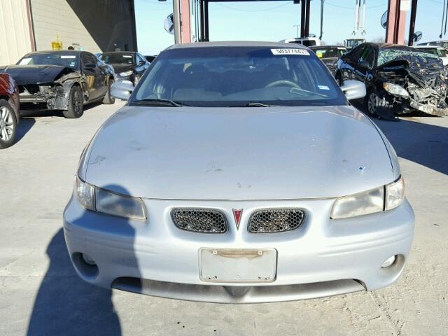 1G2WP52K1YF315663 - 2000 PONTIAC GRAND PRIX SILVER photo 9