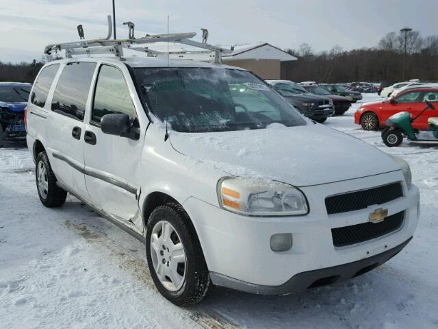 1GBDV13L86D244158 - 2006 CHEVROLET UPLANDER I WHITE photo 1