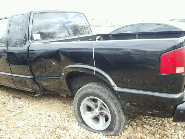 1GCCS19W6Y8138773 - 2000 CHEVROLET S TRUCK S1 BLACK photo 9