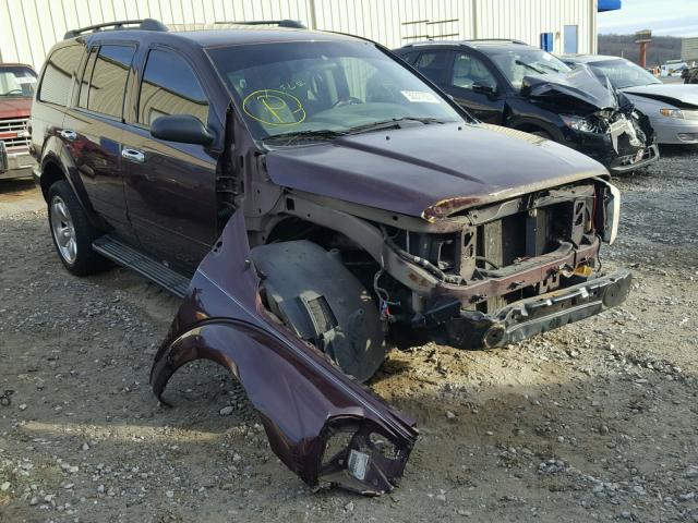 1D4HD48N04F107117 - 2004 DODGE DURANGO SL MAROON photo 1