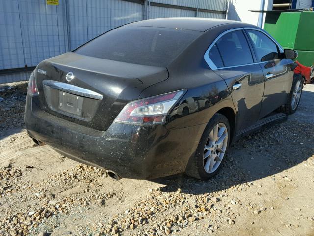 1N4AA5AP7CC824466 - 2012 NISSAN MAXIMA S BLACK photo 4