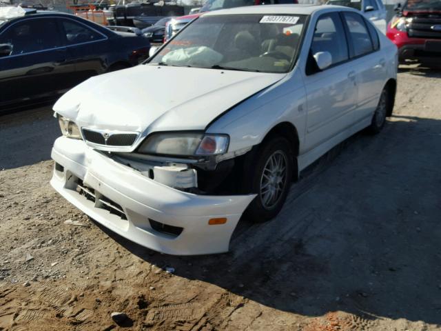 JNKCP11A11T400251 - 2001 INFINITI G20 WHITE photo 2