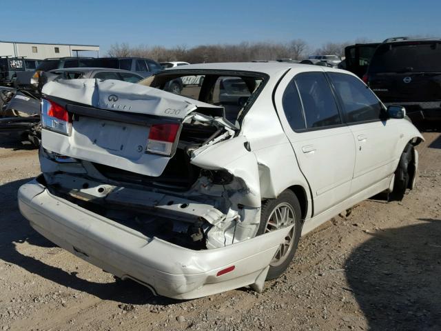 JNKCP11A11T400251 - 2001 INFINITI G20 WHITE photo 4