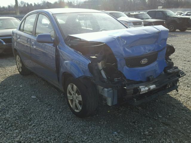 KNADE223696533614 - 2009 KIA RIO BASE BLUE photo 1