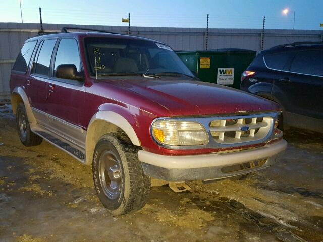 1FMDU34X6SZB43091 - 1995 FORD EXPLORER BURGUNDY photo 1