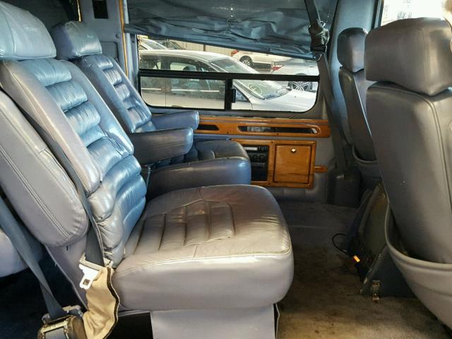 1FDEE14H6THB09786 - 1996 FORD ECONOLINE BLUE photo 6