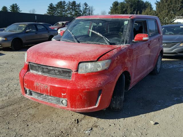 JTLKE50E791097759 - 2009 TOYOTA SCION XB წითელი ფოტო 2