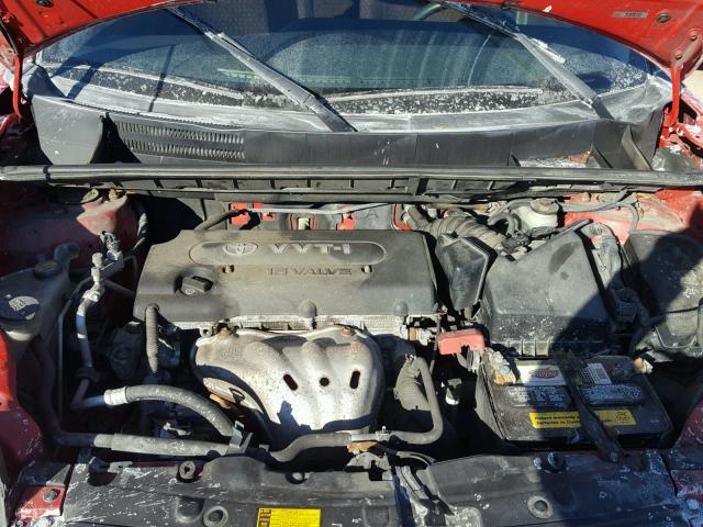 JTLKE50E791097759 - 2009 TOYOTA SCION XB წითელი ფოტო 7