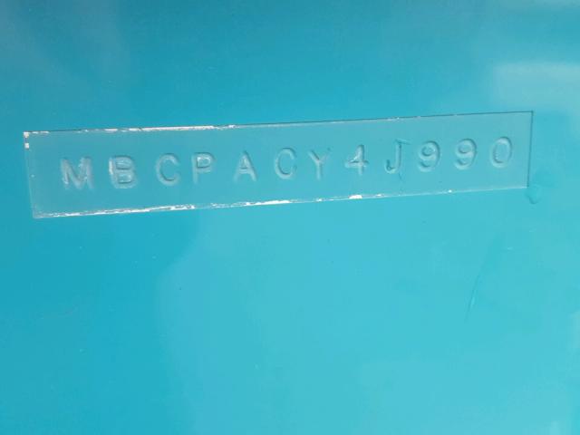 MBCPACY4J990 - 1990 MAST BOAT BLUE photo 10