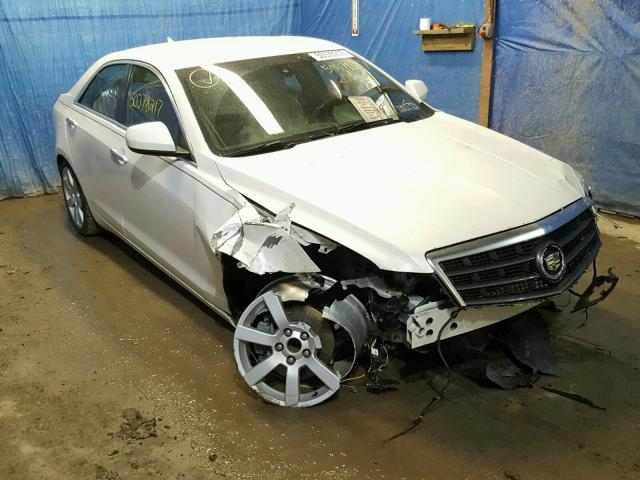 1G6AA5RA3D0150073 - 2013 CADILLAC ATS WHITE photo 1