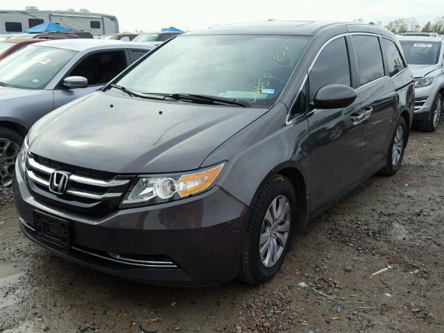 5FNRL5H60GB087219 - 2016 HONDA ODYSSEY EX GRAY photo 2