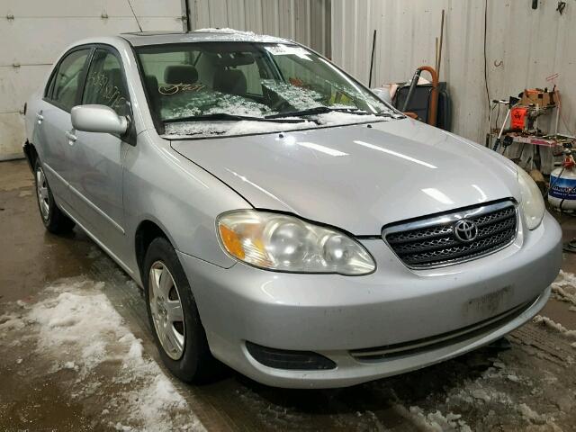 2T1BR32E46C587102 - 2006 TOYOTA COROLLA SILVER photo 1