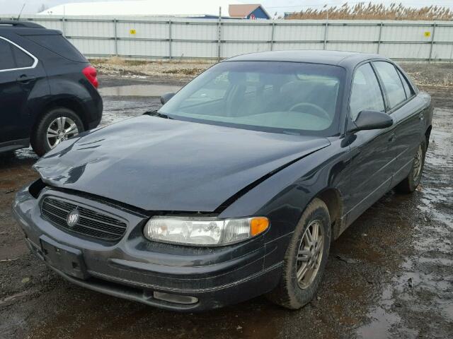 2G4WB52K431279991 - 2003 BUICK REGAL LS BLACK photo 2