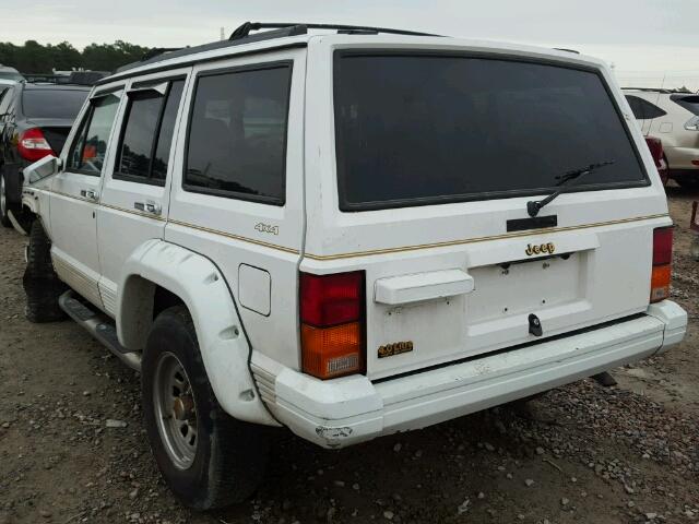 1J4FN78S5SL537372 - 1995 JEEP CHEROKEE S WHITE photo 3