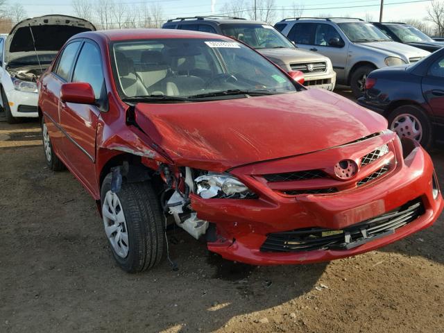 JTDBU4EE3B9136470 - 2011 TOYOTA COROLLA BA RED photo 1