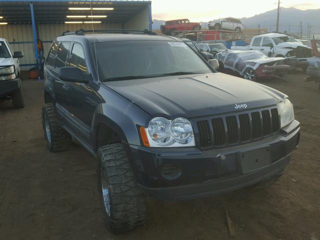 1J4GR48K45C677621 - 2005 JEEP GRAND CHER BLUE photo 1