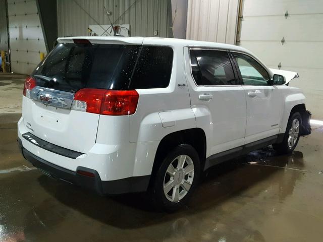 2GKALMEK5C6396195 - 2012 GMC TERRAIN SL WHITE photo 4