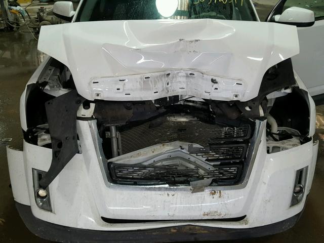 2GKALMEK5C6396195 - 2012 GMC TERRAIN SL WHITE photo 7