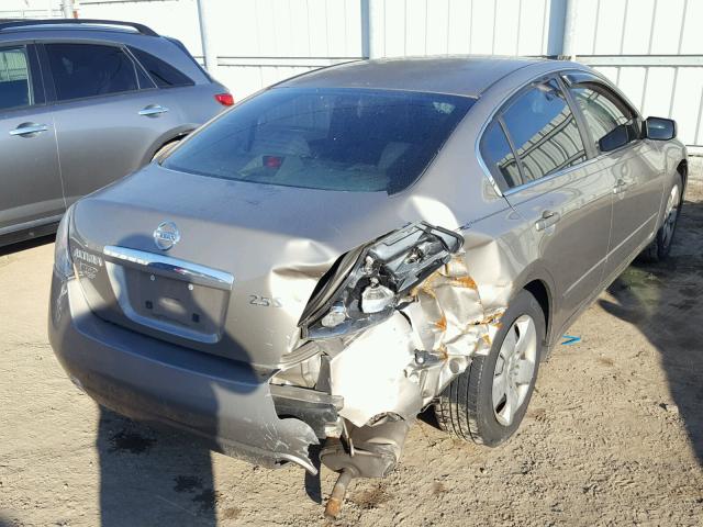 1N4AL21E47N437312 - 2007 NISSAN ALTIMA 2.5 BEIGE photo 4