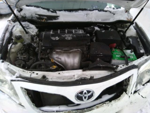 4T4BF3EK0AR069642 - 2010 TOYOTA CAMRY BASE WHITE photo 7